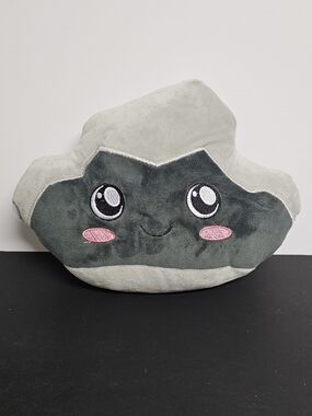 Official LankyBox Rocky Plush Toy 10” Gray Rock Stuffed Animal YouTube